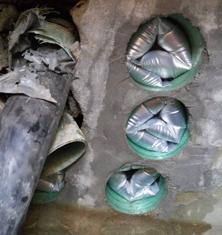 合肥地下電纜井管道封堵