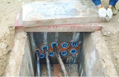 湖北某地施工現場