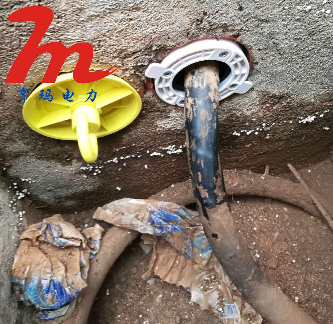 云霄民用低壓改建項目封堵現場教學