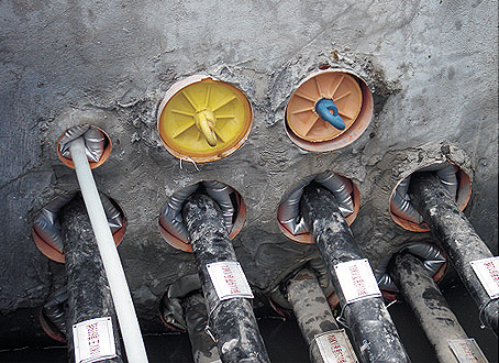 配電房穿墻電纜溝槽封堵